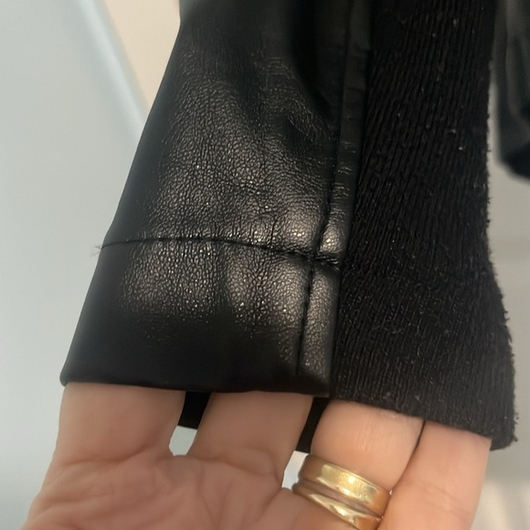 New faux leather jacket size 2 - Picture 9 of 11